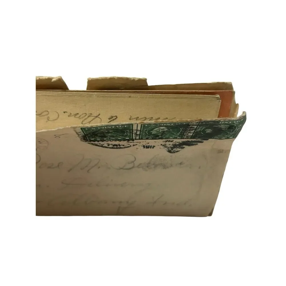 Vintage Postal History Cover With Original Love Letter Included Romantic Letter
